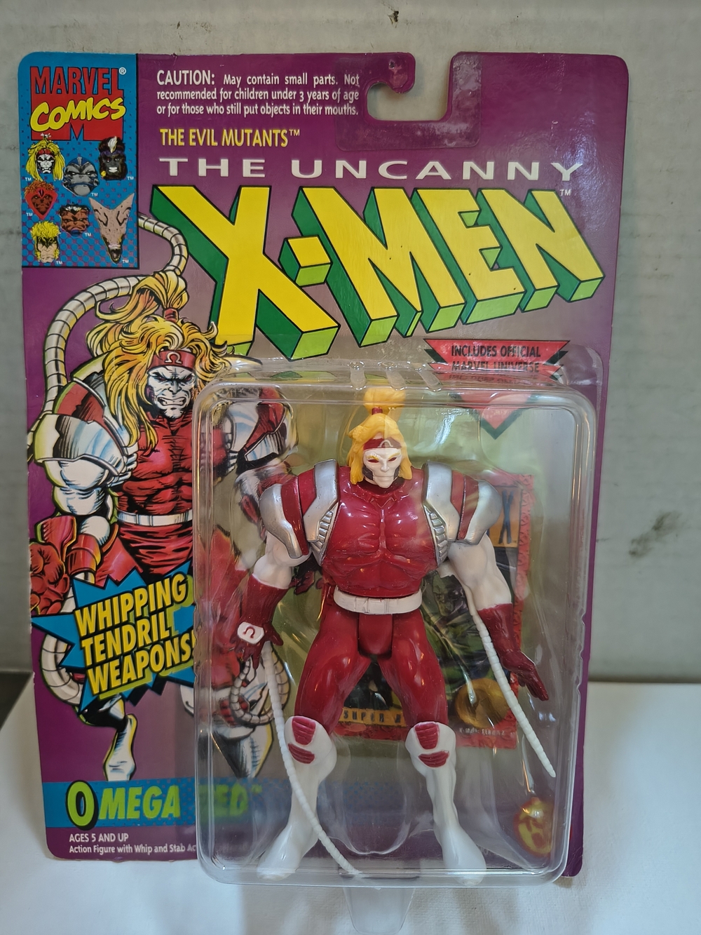 Marvel Comics The Uncanny X-Men Omega Red Action Figure - Red & White